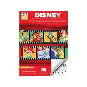 Hal Leonard Disney – Super Easy Songbook – Beginner-Friendly Disney Hits