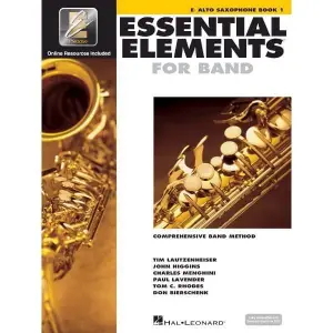 Hal Leonard Essential Elements for Band – Eb Alto Saxophone - Education Book for Saxophone