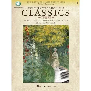 Hal Leonard Journey Through the Classics: Book 1 – Elementary Level Piano Repertoire with Audio Access