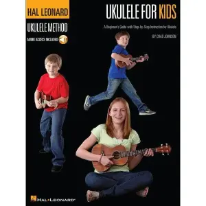 Hal Leonard Ukulele for Kids – Beginner Method Book for Ukulele Learning