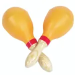 JHS PP6003 / P.P. Orange Plastic Maracas