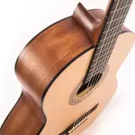 JHS Santos Martinez SM44 Principante 4/4 Size Classic Guitar ~ Natural Open Pore