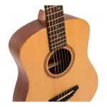 JHS Vintage VTG100N Baby Travel Guitar with Bag Natural