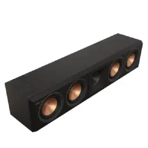 Klipsch RP-404C II Center Channel Speaker – Ebony | High-Fidelity Dialogue & Cinematic Clarity