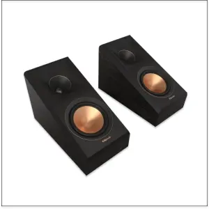 Klipsch RP-500SA II Dolby Atmos Surround Speakers – Ebony Finish