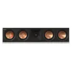 Klipsch RP-504C II Center Channel Speaker – High-Performance 4-Woofer Home Theater Speaker (Ebony Finish)