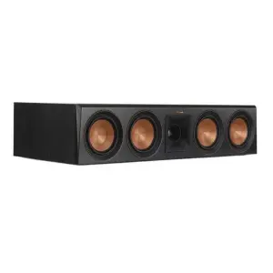 Klipsch RP-504C High-Performance Center Channel Speaker – Ebony Finish