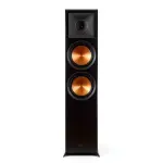Klipsch RP-8000F Floorstanding Speaker – High-Performance Tower Loudspeaker with Ebony Woodgrain Finish