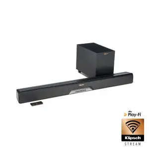 Klipsch Rsb-8 Soundbar + Wireless Subwoofer