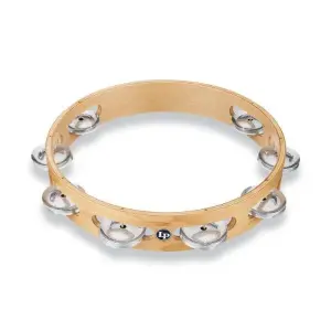 LP 380A-Al Pro 10 Single Row Tambourine-Aluminum