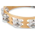 LP 380B-Al Pro 10 Double Row Tambourine-Aluminum