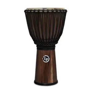 LP 799-Sw 12 1/2 Rope Tuned Djembe Siam Walnut