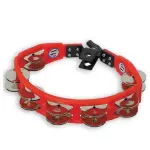 LP LP161 Cyclops Mounted Tambourine – Red Steel Jingles