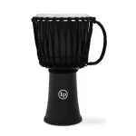 LP® LP2010 Black 10-INCH ROPE TUNED CIRCLE DJEMBE WITH PERFECT-PITCH HEAD