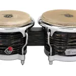 LP LP201AX-2RRB Raul Rekow Signature Bongos – Red Ripple Black