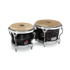 LP LP201AX-2RRB Raul Rekow Signature Bongos – Red Ripple Black