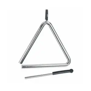 LPA122 Aspire 8-Inch Professional Triangle with Striker for Clear Bright Tones