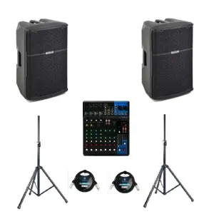 Montarbo B-115 Active Speakers Bundle