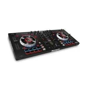 Numark Mixtrack Platinum – 4-Deck DJ Controller with LCD Jog Displays