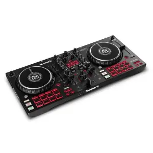 Numark Mixtrack Pro FX DJ Controller – 2-Deck USB Controller with Touch-Sensitive Jog Wheels & FX Paddles