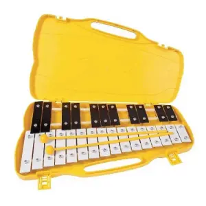 Performance Percussion G5-A7 27 NOTE GLOCKENSPIEL BLACK/WHITE KEYS