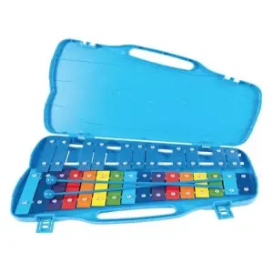 Performance Percussion G5-A7 27 Note Glockenspiel Coloured Keys