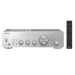 Pioneer A-40AE Silver 2-Channel High-Fidelity Integrated Amplifier with MGP Technology