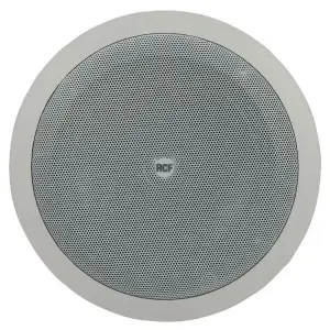 RCF PL 6X Coaxial Ceiling Speaker – 12W Flush Mount Loudspeaker for Background Music & Paging