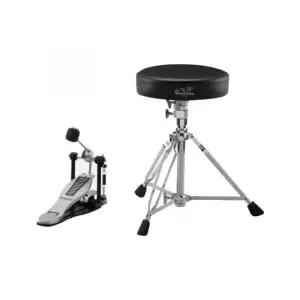 Roland DAP-3X V-Drums Accessory Package – Drum Throne, Pedal, and Sticks for Electronic Kits