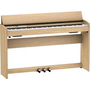 Roland F701 Digital Piano Light oak