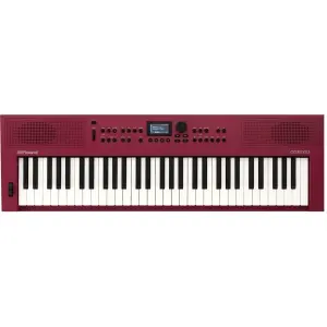 Roland GO:KEYS 3-RD Electronic Music Keyboard – Red | 61-Key Portable Keyboard