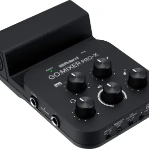 Roland GO:MIXER PRO-X – Portable Audio Mixer for Smartphones, Tablets & Cameras