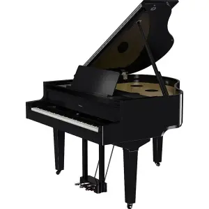 Roland GP-9 Digital Grand Piano – Polished Ebony