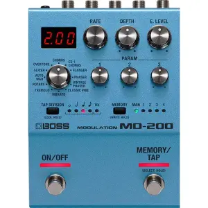 Roland MD-200 Modulation Guitar Effect Pedal – Multi-Effect Modulator
