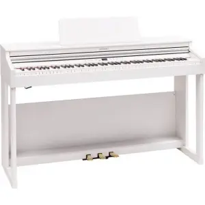 Roland RP701 Digital Piano – White | Premium Home Digital Piano with Bluetooth & Weighted Keys