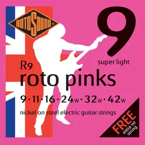 Rotosound R9 Electric Guitar Strings – Ultimate Precision & Tone