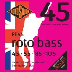 Rotosound RB45 Bass Guitar Strings– gauges 45-65-85-105: Long-Lasting, Bright Tone, Nickel Roundwound