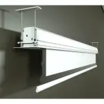 Screenline Inceiling Tensioned 244/137 Grey – Motorized Recessed Screen with Remote Control