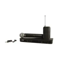 Shure BLX1288/W85 Wireless Combo System with SM58 & WL185