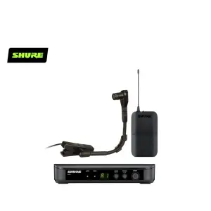 Shure BLX-14UK/B98 Wireless Instrument Microphone – Clip-On Design & Legendary Sound
