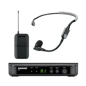 Shure BLX14UK/SM35 Headset Wireless Microphone – Clear Vocal Sound