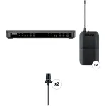 Shure BLX188/W85 Dual Wireless Lavalier Microphone System