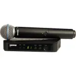 Shure BLX-24UK/B58 Wireless Handheld Microphone – Beta 58A & Reliable Performance