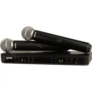 Shure BLX-288/SM58 – Wireless Dual Vocal System with Two SM58 Microphones