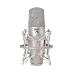 Shure KSM-44A SL – Studio Condenser Microphone (Silver)