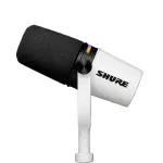 Shure MV7+ Wireless Podcast Microphone – Dynamic USB/XLR with Touch Panel and Auto Level Control