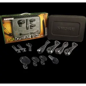 Shure PGA DrumKit 4 Microphone Set for Drums