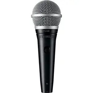 Shure PGA48-XLR Wired Microphone - Professional Vocal Performance