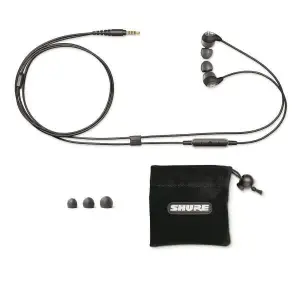 Shure SE112M+ GR-E – Sound-Isolating Earphones with Inline Remote and Mic