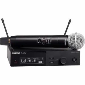 Shure SLXD24/SM58-G59 Wireless Handheld Microphone System with SM58 Capsule – Digital Wireless Performance